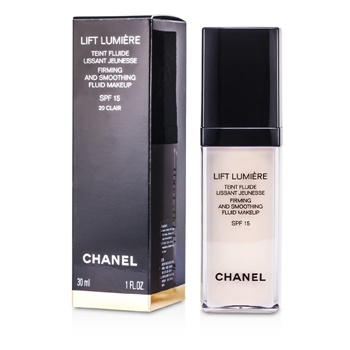 Chanel Lift Lumiere Firming & Smoothing Fluid Makeup SPF15 - No. 20 Clair |  The Beauty Club™ | Shop Makeup