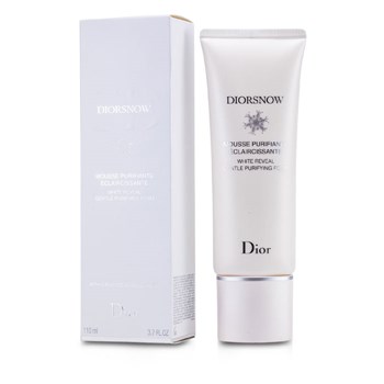 dior white reveal gentle purifying foam