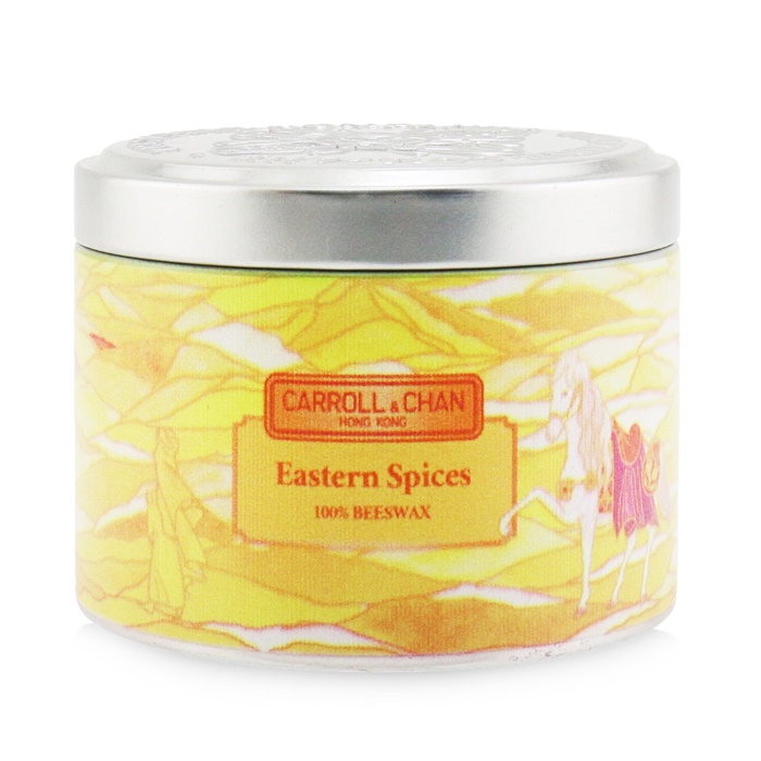 100% Beeswax Tin Candle - Eastern Spices