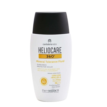 mineral tolerance fluid heliocare