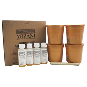 Mizani Butter Blend Sensitive Scalp Rhelaxer Kit 4 X 7 5oz