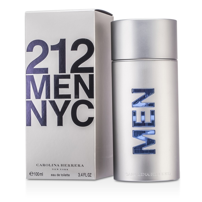 NEW Carolina Herrera 212 NYC EDT Spray 3.4oz Mens Men's Perfume ...