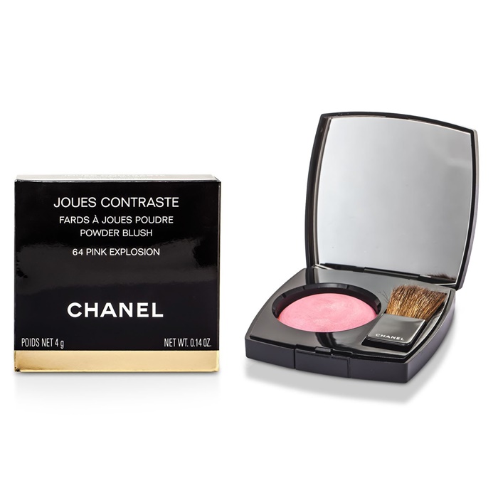 Chanel Powder Blush No. 64 Pink Explosion The Beauty