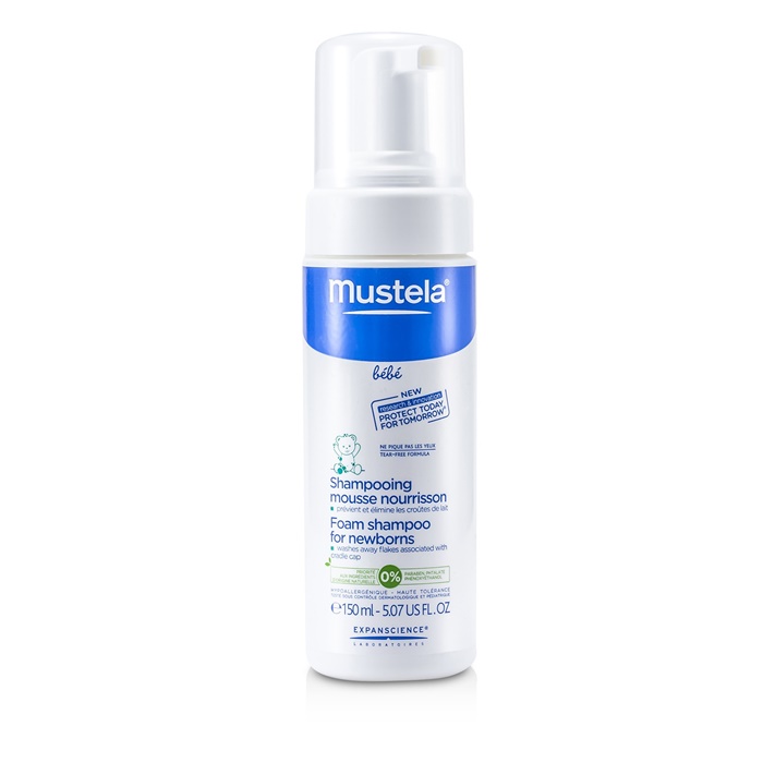 mustela foam shampoo for newborns