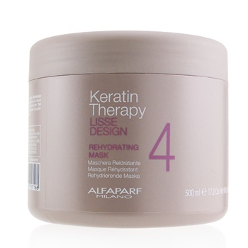 AlfaParf Lisse Design Keratin Therapy Rehydrating Mask (Salon Size)
