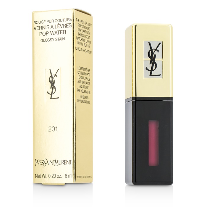 Yves Saint Laurent Rouge Pur Couture Vernis A Levres Pop Water Glossy