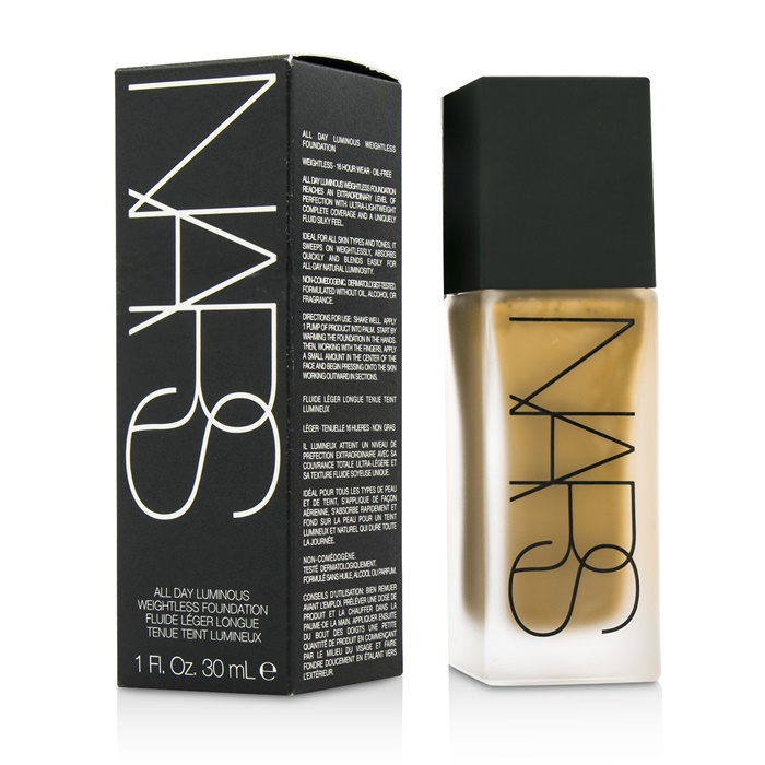 nars all day luminous weightless foundation benares dupe
