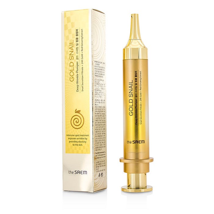 The Saem Gold Snail Deep Wrinkle Plumper Skincare