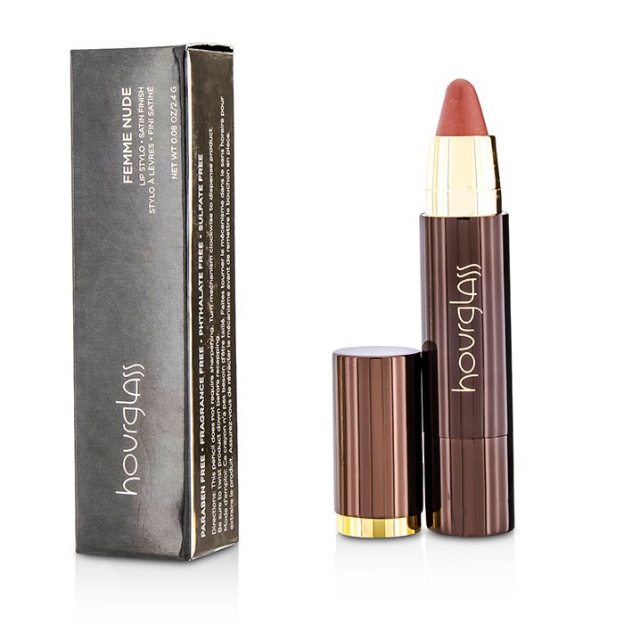 Hourglass Femme Nude Lip Stylo N5 Golden Peach Nude With Shimmer 