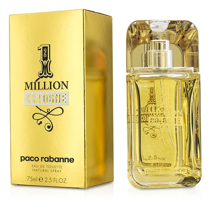 NEW Paco Rabanne One Million Cologne EDT Spray 2.5oz Mens Men's Perfume ...