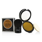 Menaji HDPV Anti-Shine Sunless Tan Kit: HDPV Anti-Shine Powder - T (Tan) 10g + Deluxe Kabuki Brush 1pc