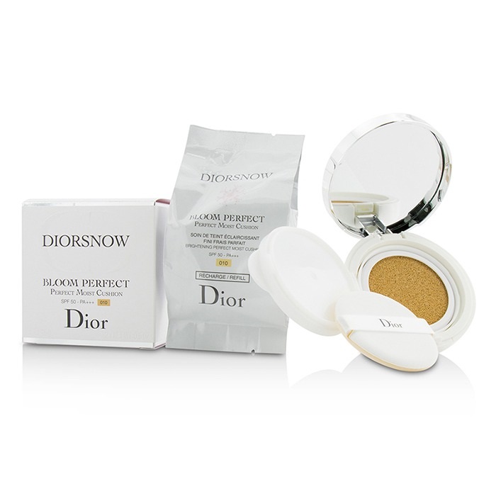 Dior Diorsnow Bloom Perfect Brightening Perfect Moist Cushion SPF50 PA   Beauty Review