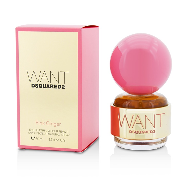 NEW Dsquared2 Want Pink Ginger EDP Spray 1.7oz Womens Women's Perfume ...
