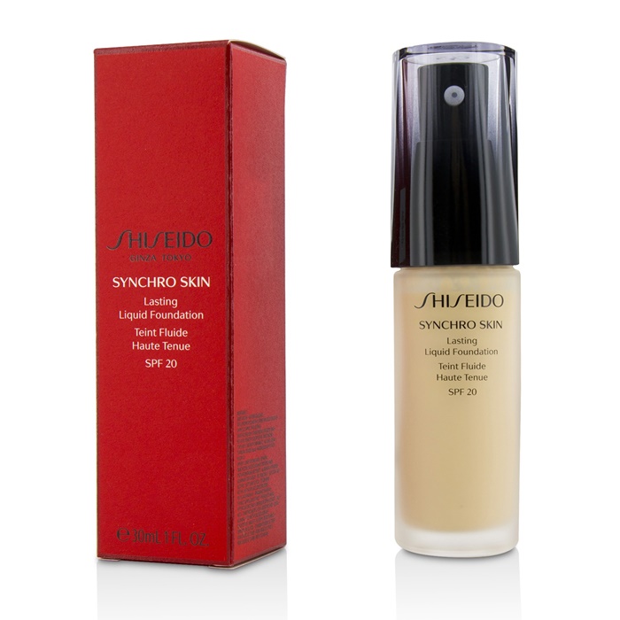 Shiseido Synchro Skin Lasting Liquid Foundation Spf 20 Neutral 1