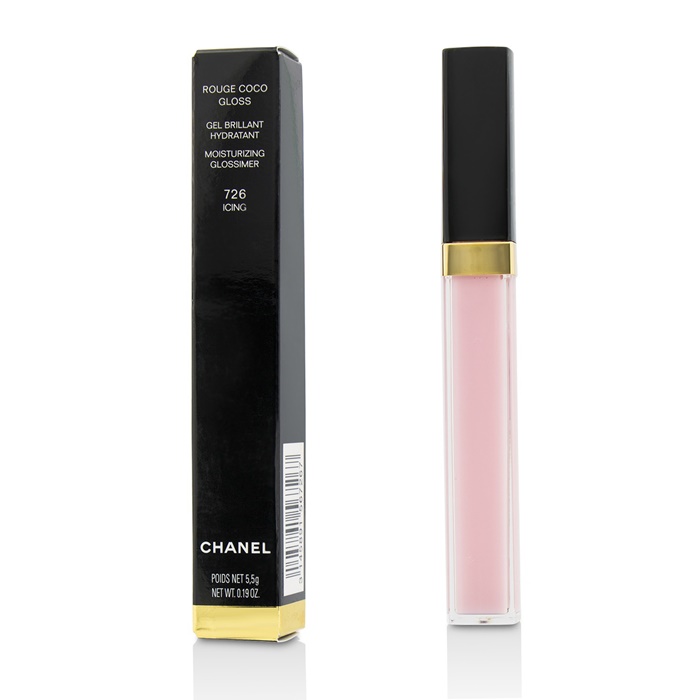 Chanel Rouge Coco Gloss Moisturizing Glossimer - # 726 Icing, The Beauty  Club™