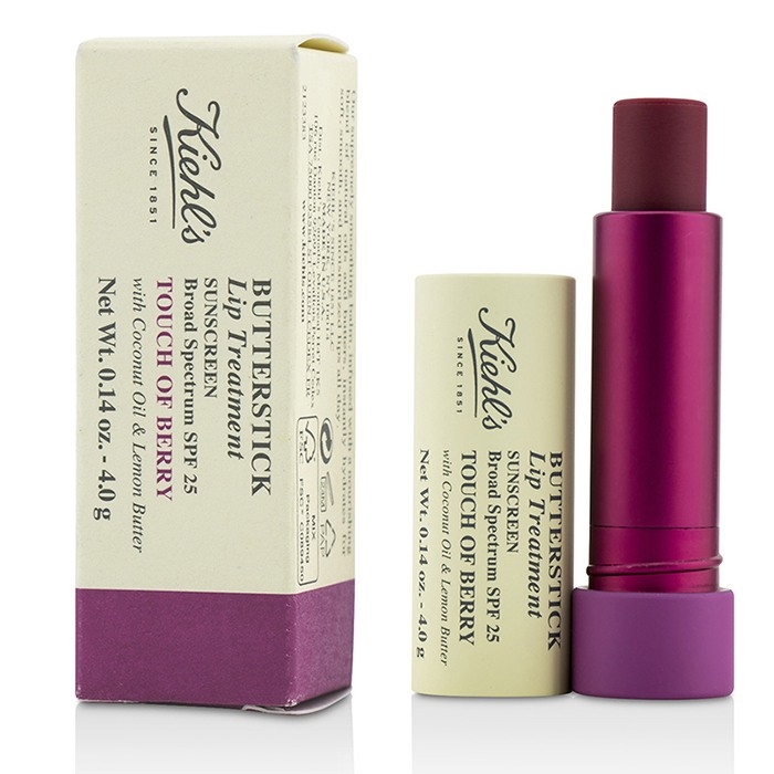 kiehl's butterstick lip treatment spf 30 touch of berry