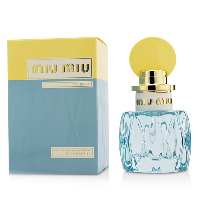 NEW Miu Miu L'Eau Bleue EDP Spray 1oz Womens Women's Perfume ...