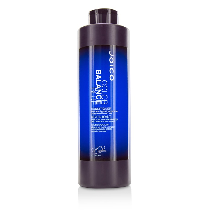 Joico Color Balance Blue Conditioner (Eliminates Brassy/Orange Tones on Lightened Brown Hair)