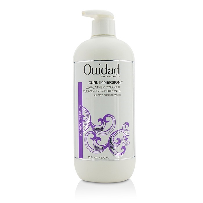 Ouidad Curl Immersion Low-Lather Coconut Cleansing Conditioner (Kinky