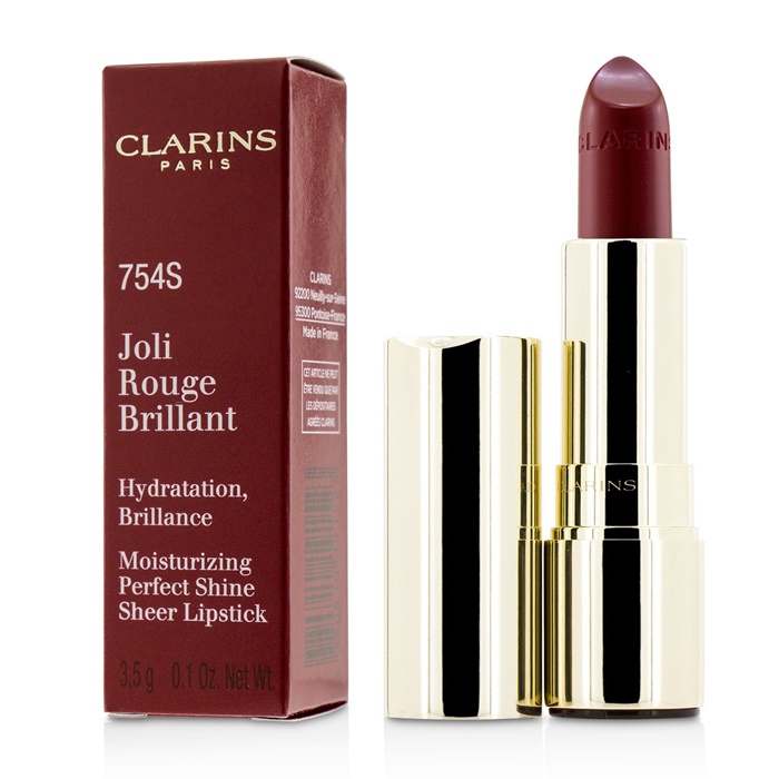 Clarins Joli Rouge Brillant (Moisturizing Perfect Shine Sheer Lipstick ...