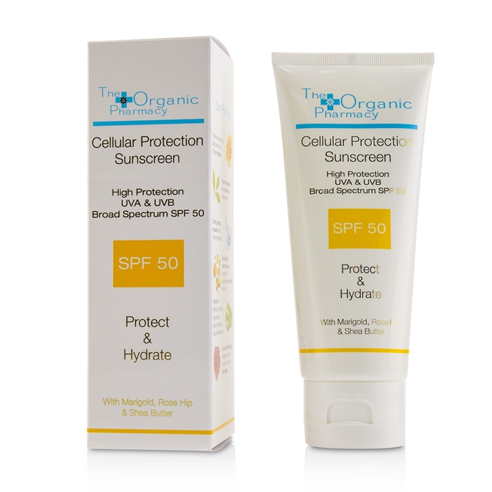 The Organic Pharmacy Cellular Protection Sunscreen SPF 50 | The Beauty Clubâ¢ | Shop Skincare