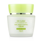 3W Clinic Snail Moist Control Cream (Intensive Anti-Wrinkle) - For Dry to Normal Skin Types