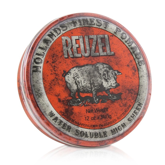 NEW Reuzel Red Pomade (Water Soluble, High Sheen) 340g Mens Hair Care ...
