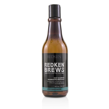 Redken Brews Mint Shampoo (Invigorating For Hair and Scalp)