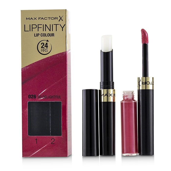 Max Factor Lipfinity 24 Hrs Lip Colour - # 026 So Delightful | The