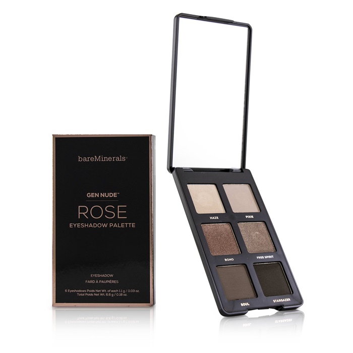 Bareminerals Gen Nude Eye Shadow Palette Rose The Beauty Club