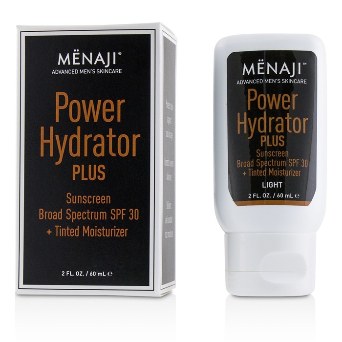 Menaji Power Hydrator Plus Sunscreen Broad Spectrum SPF 30 + Tinted Moisturizer (Light)