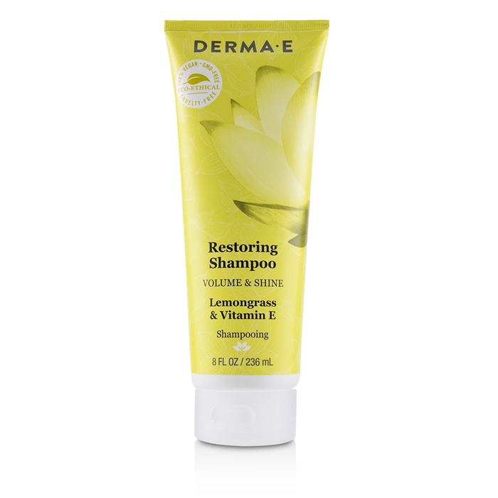 New Derma E Restoring Shampoo Volume And Shine 236ml Mens Hair Care Ebay