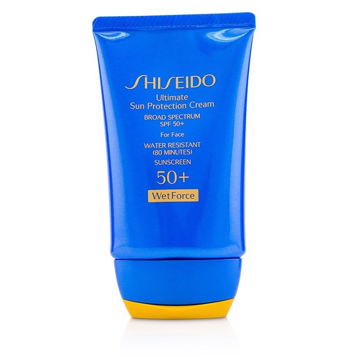 Shiseido Ultimate Sun Protection Cream WetForce For Face SPF 50 ...