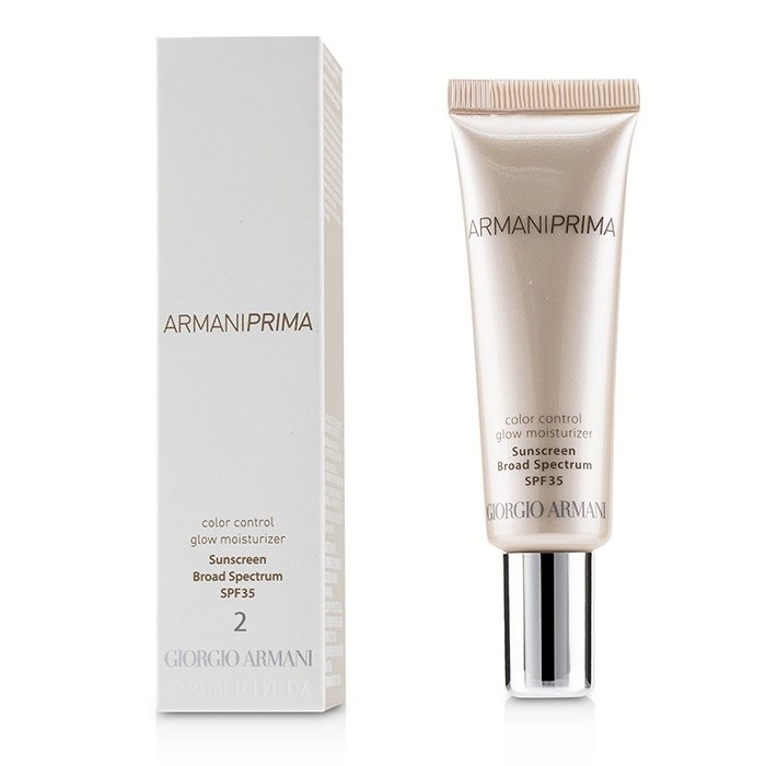 giorgio armani prima color control glow moisturizer spf 35