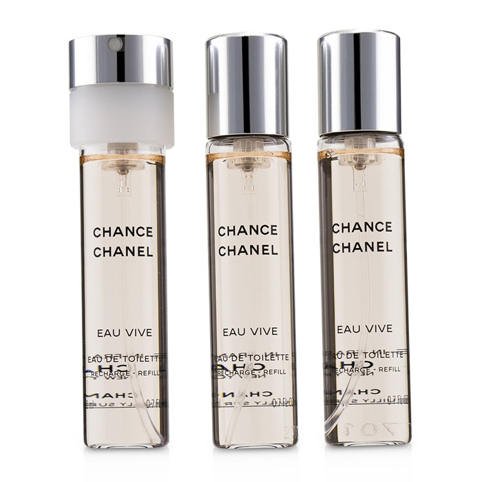 Chanel Chance Eau Vive Twist & Spray EDT Refill | The Beauty Club ...