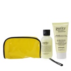 Philosophy 2-Pieces Get Set: One-Step Facial Cleanser 60ml + Ultra-Light Mosturizer 60ml