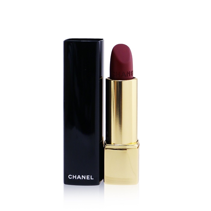 Chanel Camelia Carmin (627) Rouge Allure Velvet Review & Swatches