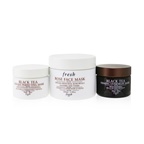 Fresh Face Mask Set: 1x Rose Face Mask - 100ml/3.3oz + 1x Black Tea Firming Overnight Mask - 30ml/1oz + 1x Black Tea Instant Perfecting Mask - 30ml/1oz