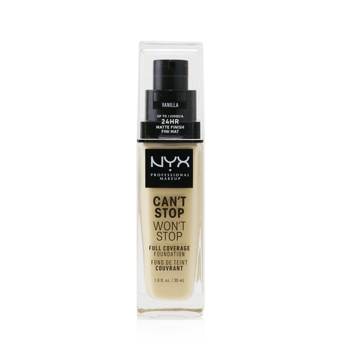 NYX Can't Stop Won't Stop Full Coverage Foundation - # Vanilla