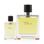 Hermes Terre D'Hermes Pure Parfum Coffret: Pure Parfum Spray 75ml/2.53oz + Pure Parfum Spray 12.5ml/0.42oz