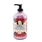 Nesti Dante Chic Animalier Hand & Face Liquid Soap With Vegetal Collagen & Ginseng - Wild Orchid, Red Tea Leaves & Tiare