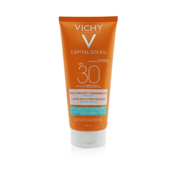 Vichy Capital Soleil Beach Protect Multi-Protection Milk SPF 30 (Water Resistant - Face & Body)