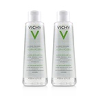 Vichy Normaderm 3 In 1 Micellar Solution Duo Pack - Cleanses, Removes Make-Up & Soothes Face & Eyes ( For Oily / Sensitive Skin)