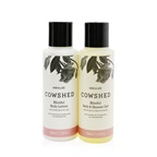 Cowshed Blissful Treats Duo Set: Indulge Blissful Bath & Shower Gel 100ml+ Indulge Blissful Body Lotion 100ml