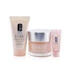 Clinique Hydrate & Glow Set: Moisture Surge 100H 50ml+ Overnight Mask 30ml+ Eye 96-Hour Concentrate 5ml