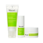 Murad Revive Anywhere with Murad Set: Renewing Cleansing Cream 45ml+ Renewal Serum 10ml+ Renewal Night Cream 15m
