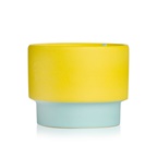 Paddywax Color Block Ceramic Candle - Minty Verde