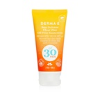 Derma E Sun Defense Clear Zinc Oil Free Sunscreen SPF 30 - Face