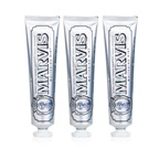 Marvis Trio Set: 3x Whitening Mint Toothpaste With Xylitol
