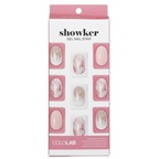 Cololab Showker Gel Nail Strip # CSA101 Bling Pink Art